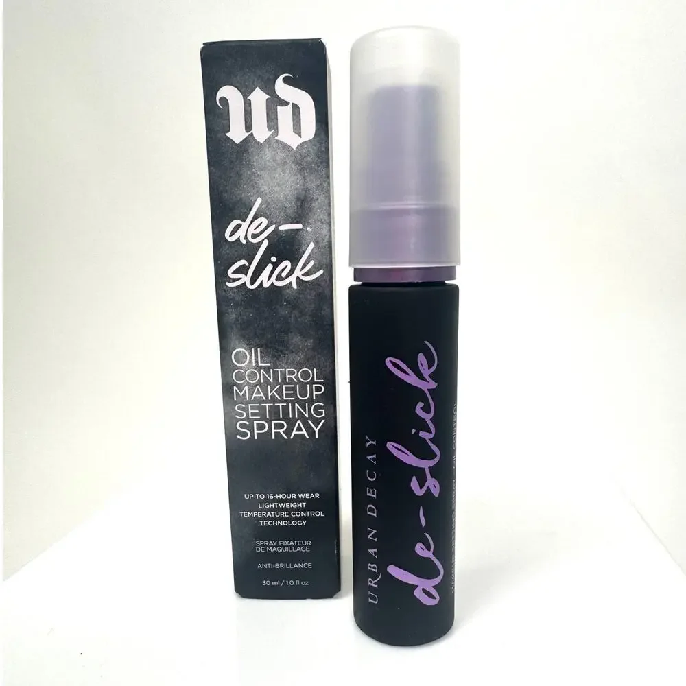 Urban Decay De-Slick Oil Control Makeup Setting Spray 30ml 1oz NIB Discontinued